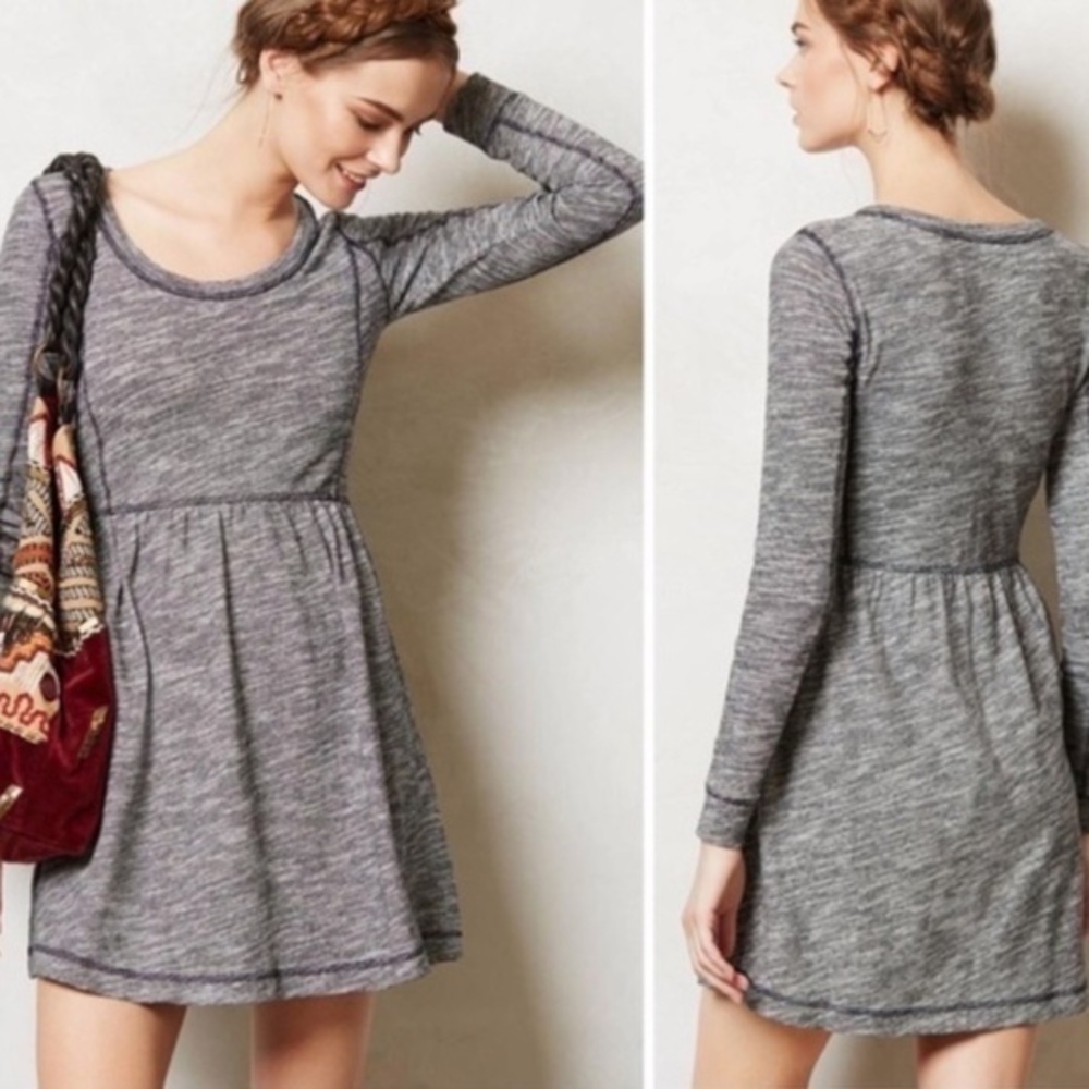 Anthropologie Saturday Sunday ‘Desna’ soft cotton knit dress M